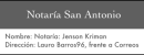 Logo Notaria San Antonio